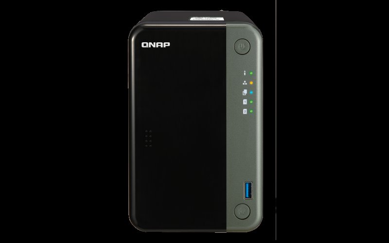 QNAP TS-253D-4G (2,7GHz /  4GB RAM /  2x SATA /  1xHDMI 4K /  1xPCIe /  2x2,5GbE /  3xUSB 2.0 /  2xUSB 3.2) - obrázek produktu