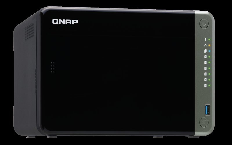 QNAP TS-653D-4G (2,7GHz / 4GB RAM / 6x SATA / 1xHDMI 4K / 1xPCIe / 2x2,5GbE / 3xUSB 2.0 / 2xUSB 3.2) - obrázek č. 1
