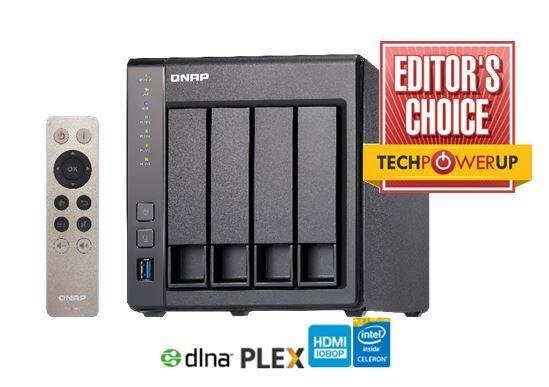 QNAP TS-451+-8G (2,42GHz /  8GB RAM /  4x SATA/  2x GbE /  1x HDMI /  2x USB 2.0 /  2x USB 3.0) - obrázek produktu
