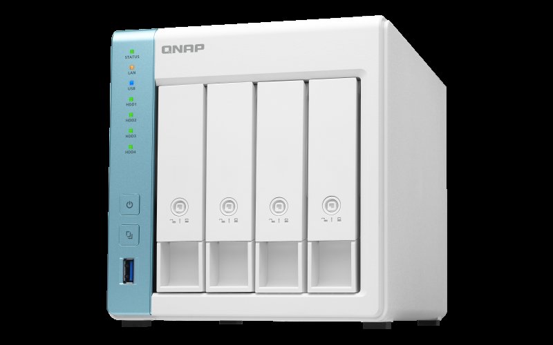 QNAP TS-431K (4core 1,7GHz /  1GB RAM DD3 /  4x SATA /  2x GbE /  3x USB 3.2 Gen1 /  Snímky - Snapshots) - obrázek č. 1