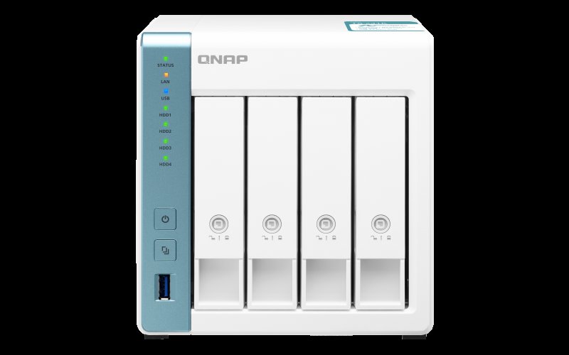 QNAP TS-431K (4core 1,7GHz /  1GB RAM DD3 /  4x SATA /  2x GbE /  3x USB 3.2 Gen1 /  Snímky - Snapshots) - obrázek produktu
