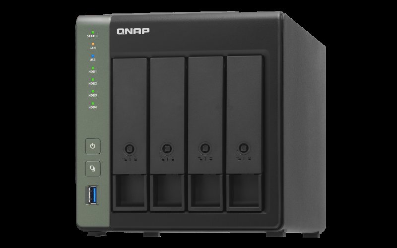 QNAP TS-431KX-2G (4core 1,7GHz /  2GB RAM /  4x SATA / 2x GbE / 1x 10GbE SFP+ / 3x USB 3.2 Gen1 ) - obrázek č. 2
