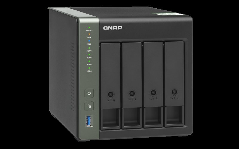 QNAP TS-431KX-2G (4core 1,7GHz /  2GB RAM /  4x SATA / 2x GbE / 1x 10GbE SFP+ / 3x USB 3.2 Gen1 ) - obrázek č. 6