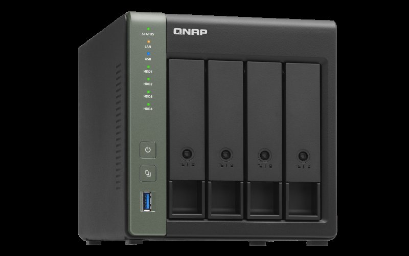 QNAP TS-431KX-2G (4core 1,7GHz /  2GB RAM /  4x SATA / 2x GbE / 1x 10GbE SFP+ / 3x USB 3.2 Gen1 ) - obrázek č. 1