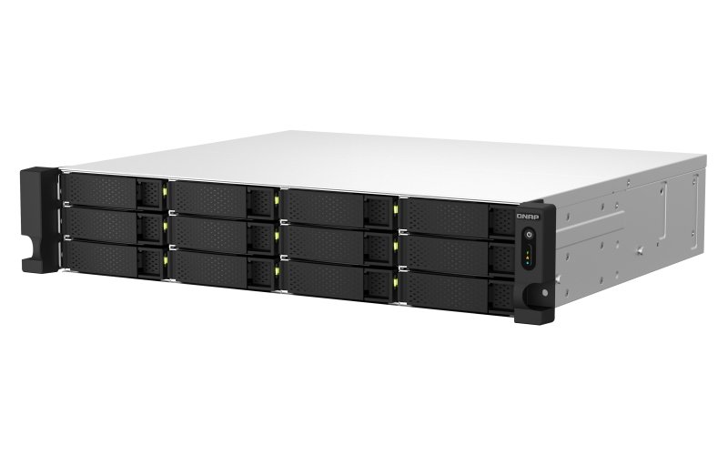 QNAP TS-1264U-RP-4G (4core 2,9GHz, 4GB RAM, 12x SATA, 2x 2,5GbE, 1x PCIe, 1x HDMI, 4x USB, 2x zdroj) - obrázek č. 4