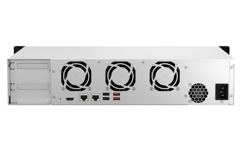 QNAP TS-864eU-4G (4core 2,9GHz, 4GB RAM, 8x SATA, 2x 2,5GbE, 1x PCIe, 1x HDMI, 4x USB, malá hloubka) - obrázek č. 5