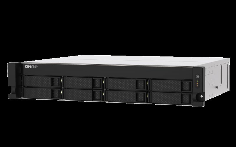 QNAP TS-873AU-4G (Ryzen V1500B 2,2GHz /  4GB RAM /  8x SATA /  2x 2,5GbE /  2x PCIe /  3x USB 3.2) - obrázek produktu