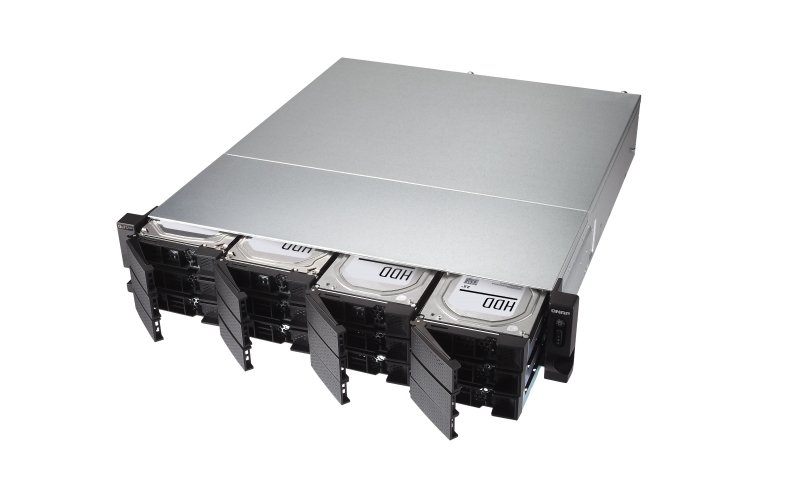 QNAP TS-h1886XU-RP-R2-D1622-32G (Xeon 3,2GHz, ZFS, 32GB ECC RAM, 12x3,5"+6x2,5", 4xGbE,2x10GbE SFP+) - obrázek č. 1
