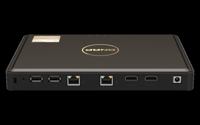 QNAP TBS-464-8G (4core 2,9GHz, 8GB RAM DDR4, 4x M.2 NVMe slot, 2x 2,5GbE, 5x USB, 2x HDMI 2.0 4K) - obrázek č. 1