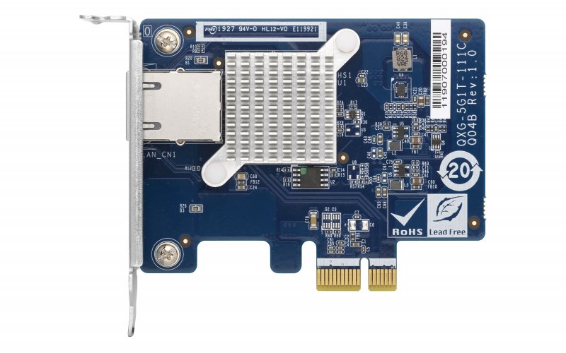QNAP QXG-5G1T-111C - 5GbE PCIe karta pro PC i NAS - obrázek č. 3