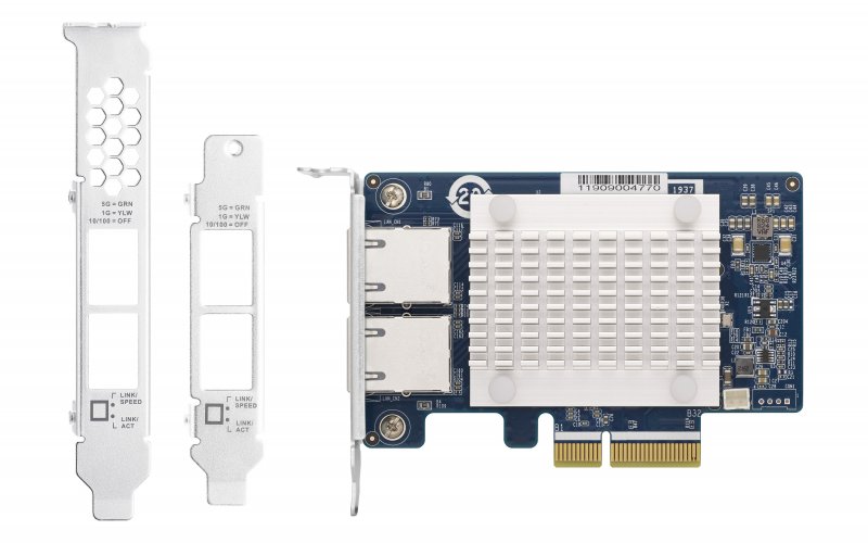 QNAP QXG-5G2T-111C - 5GbE (2 porty) PCIe karta pro PC i NAS - obrázek č. 3