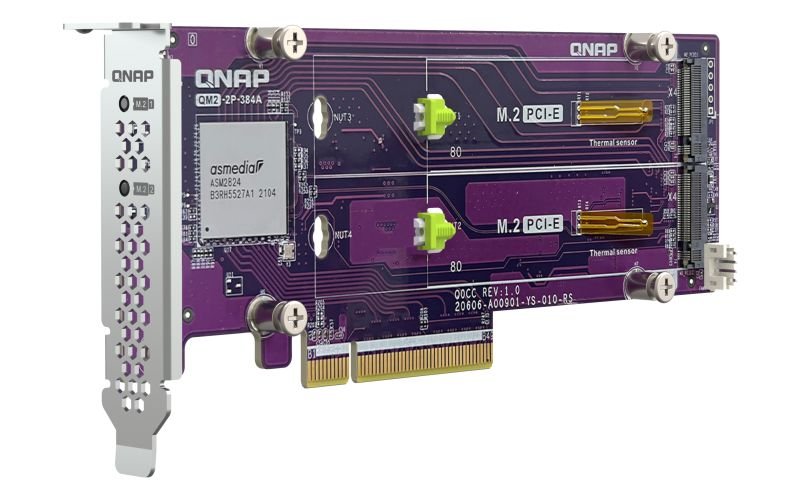 QNAP QM2 Card - QM2-2P-384A - obrázek č. 3