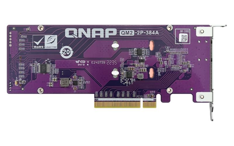 QNAP QM2 Card - QM2-2P-384A - obrázek č. 4