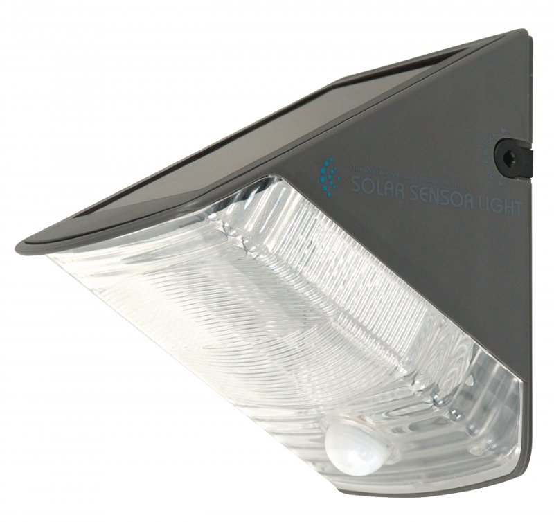 Solární Nástěnné Svítidlo 1 LED Černá - obrázek produktu