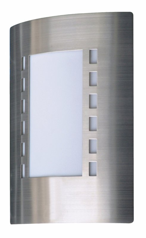 Venkovní Nástěnné Svítidlo 60 W Broušená Ocel - obrázek produktu