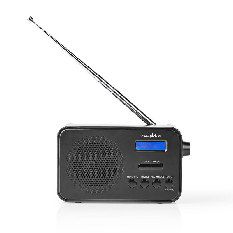 DAB+ Rádio | Přenosné Provedení  RDDB1000BK - obrázek produktu