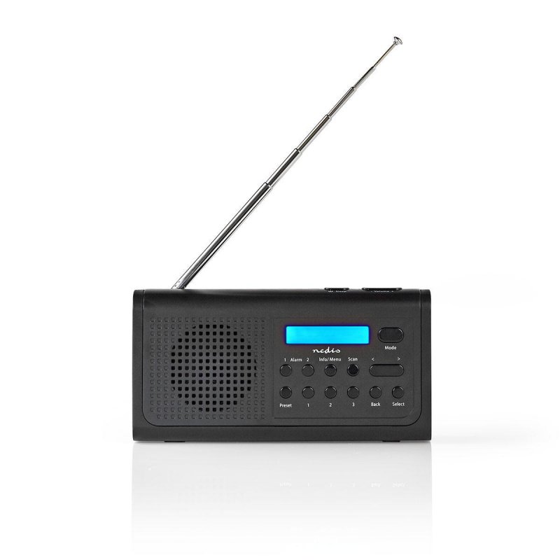 DAB+ / FM rádio přenosné / LCD displej - obrázek č. 1
