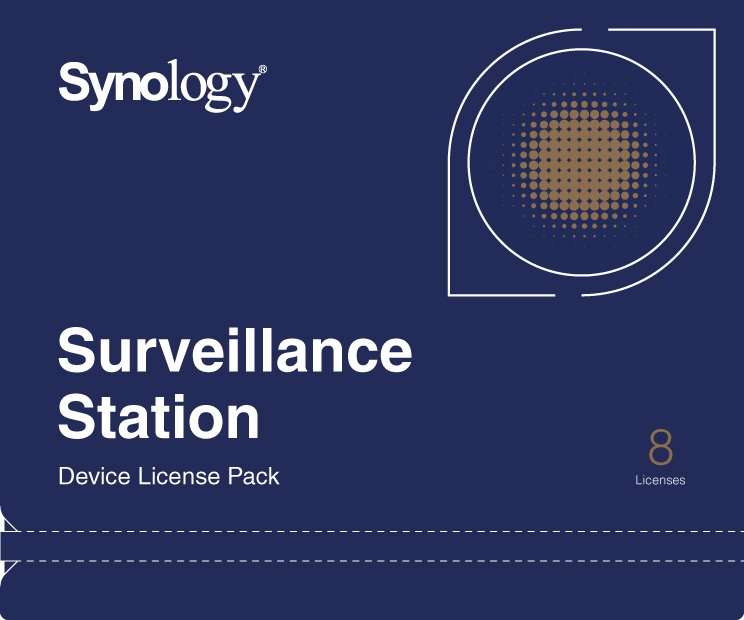 Synology DEVICE LICENSE (X 8) - kamerová licence - obrázek produktu