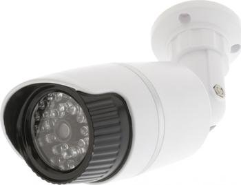 Válcová Atrapa Kamery IP44 Bílá - obrázek produktu
