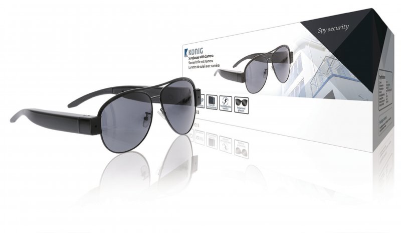 Sluneční Brýle Skrytá Kamera - obrázek produktu