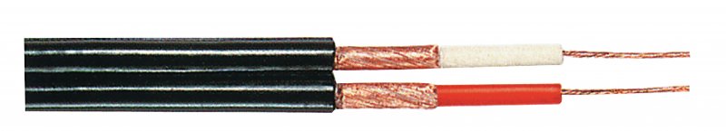 Reproduktorový Přepínač 2x 0.25 mm² 100 m Černá TASR-C121 - obrázek produktu