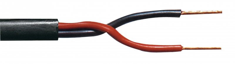 Kabel Reproduktoru na Cívce 2x 1.00 mm² 100 m černý TASR-C265-BLK - obrázek produktu