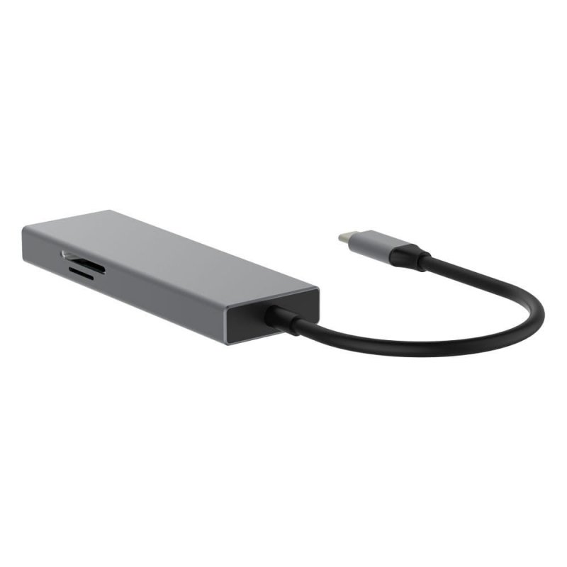 TB USB-C 7v1 adapter USB 3.0, 2xUSB 2.0, HDMI, PD, SD/ TF - obrázek č. 1