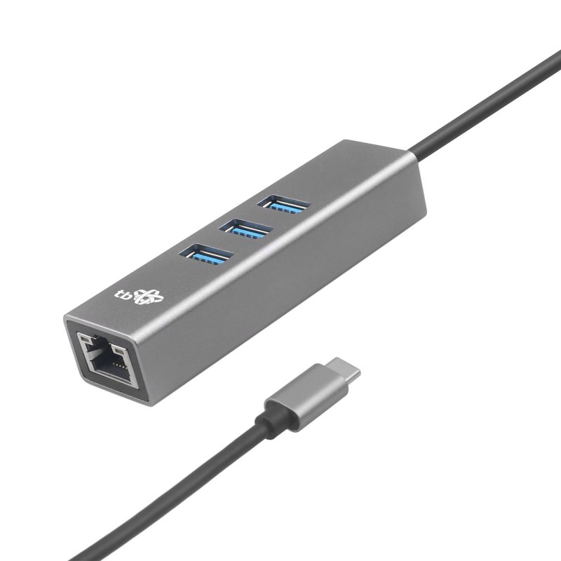 TB Touch USB C - RJ45, 3x USB adaptér 1000Mb/ s - obrázek č. 1