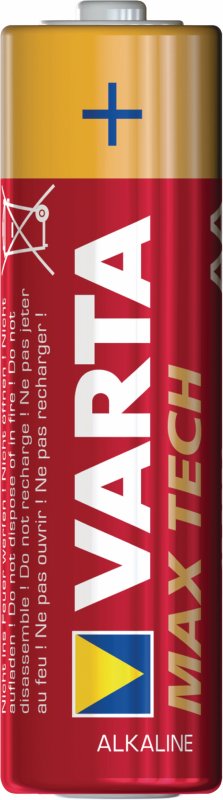 Alkalické baterie AA | 1.5 V DC | 4-Blistrová karta - obrázek č. 2