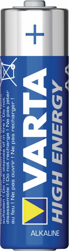 Alkalická Baterie AA 1.5 V High Energy 12-Balíček VARTA-4906-12B - obrázek č. 2