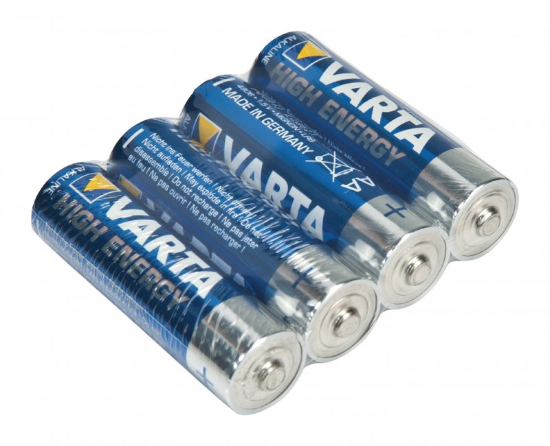 Alkalické baterie AA | 1.5 V DC | 4-smršťovací balení - obrázek č. 1
