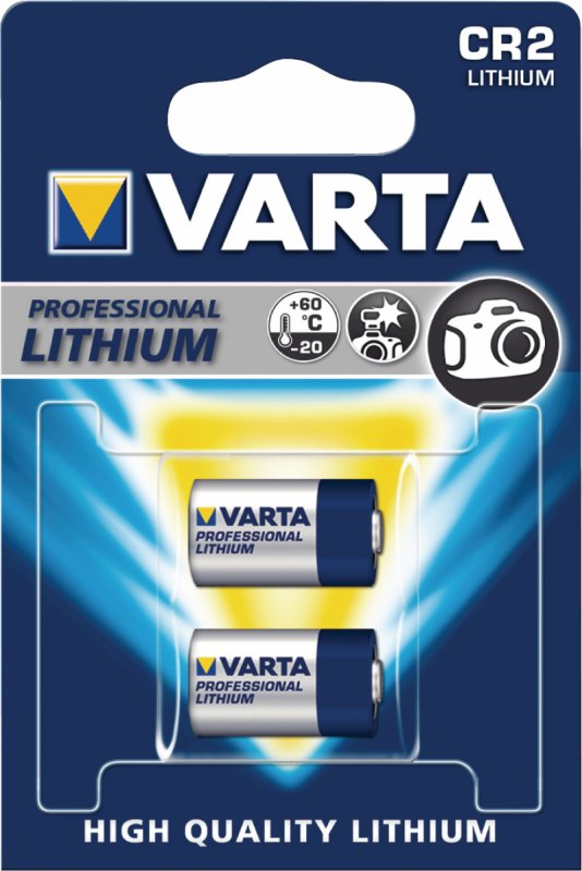Lithiová Baterie CR2 3 V 2-Blistr VARTA-CR2-2 - obrázek produktu