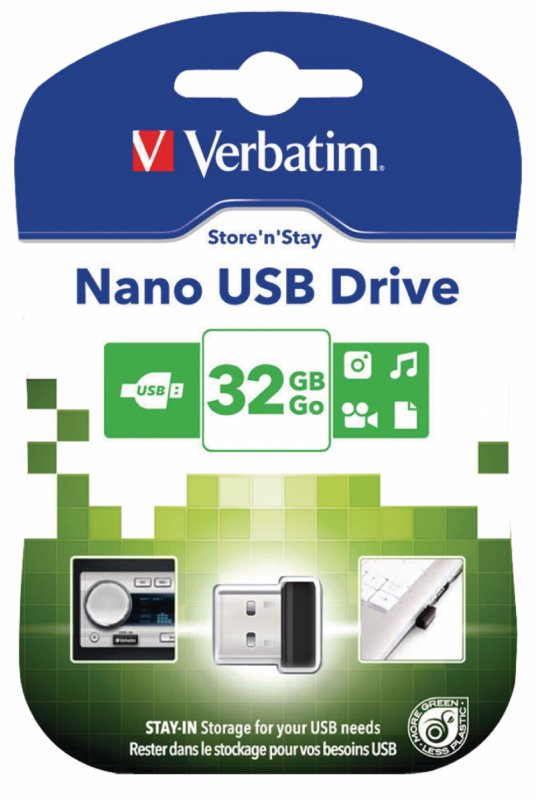 Store nStay Nano Flash Drive USB 2.0 32GB Černá - obrázek č. 2