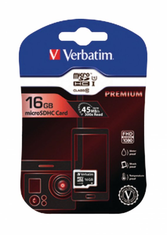 microSDHC Paměťová Karta Třída 10 16 GB - obrázek č. 1