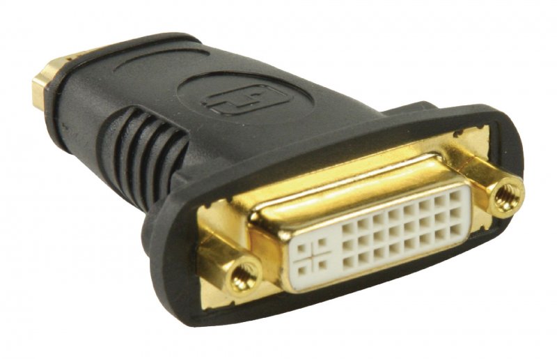 Adaptérem High Speed HDMI s Ethernetem HDMI Zásuvka - DVI-D 24+1p Zásuvka Černá - obrázek č. 5