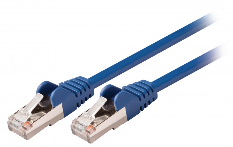 Síťový Kabel CAT5e SF/UTP RJ45 (8P8C) Zástrčka - RJ45 (8P8C) Zástrčka 1.50 m Modrá - obrázek produktu