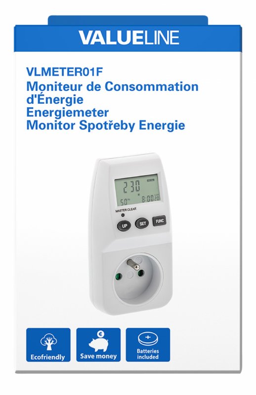 Monitor Spotřeby Energie 3600 W - obrázek č. 3