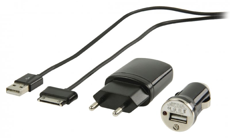 Nabíječka 1-Výstup 1.0 A 1.0 A USB Černá - obrázek č. 2