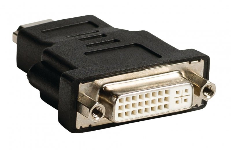 Adaptérem High Speed HDMI s Ethernetem HDMI Konektor - DVI-D 24+1p Zásuvka Černá VLVB34910B - obrázek č. 2