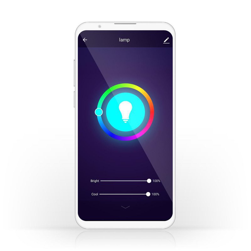 SmartLife Plnobarevná Žárovka | Wi-Fi | B22 | 470 lm | 6 W | RGB / Teplá Bílá | 2700 K | Android™ / IOS | A60 - obrázek č. 4