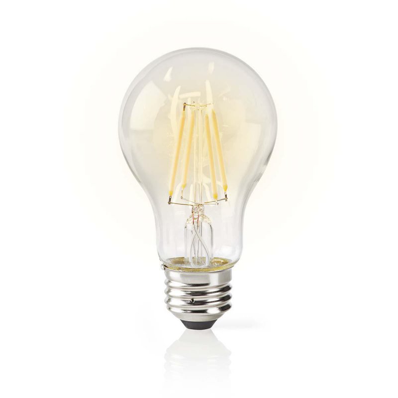 SmartLife LED žárovka | Wi-Fi | E27 | 500 lm | 5 W | Teplá Bílá | 2700 K | Sklo | Android™ / IOS | A60 - obrázek č. 1