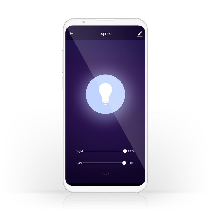 SmartLife LED Bulb | Wi-Fi | E27 | 800 lm | 9 W | Studená Bílá / Teplá Bílá | 2700 - 6500 K | Energetická třída: A+ | Android™ / - obrázek č. 4