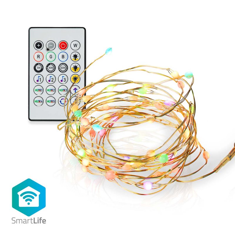LED Pásek SmartLife | Wi-Fi | Více barev  WIFILX51RGB - obrázek produktu