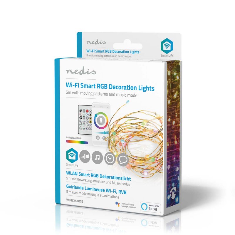 LED Pásek SmartLife | Wi-Fi | Více barev  WIFILX51RGB - obrázek č. 13