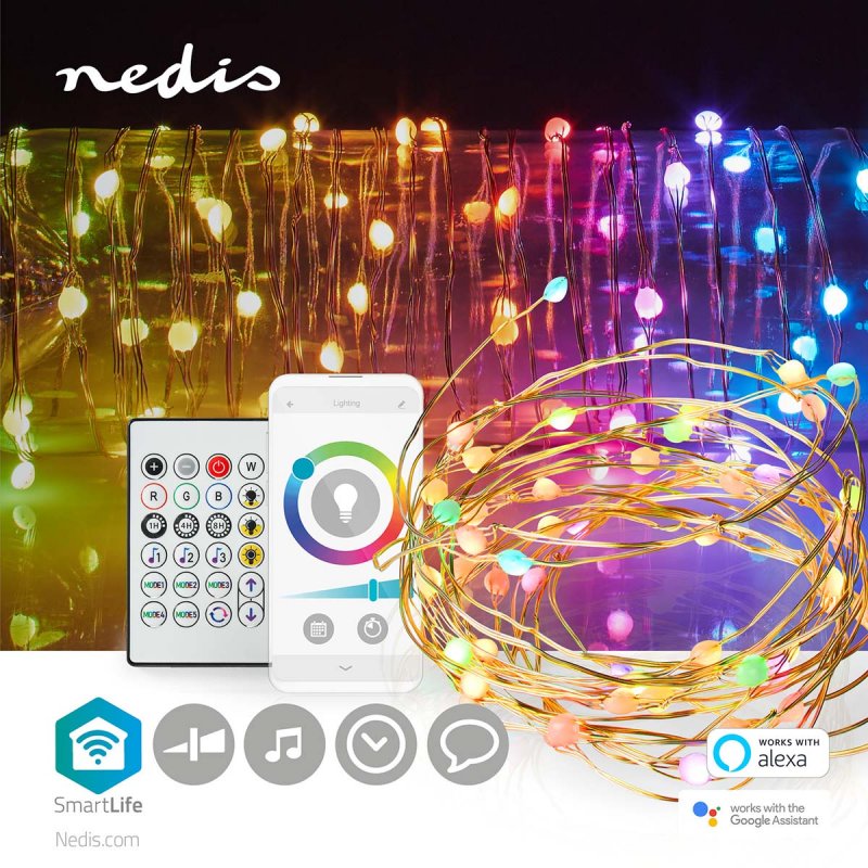 LED Pásek SmartLife | Wi-Fi | Více barev  WIFILX51RGB - obrázek č. 1