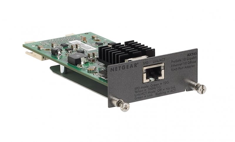 NETGEAR 10GBASE-T MODULE FOR GSM7S SERIES, AX745 - obrázek produktu