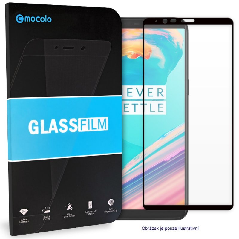 Mocolo 5D Tvrzené Sklo Black pro Xiaomi Redmi Note 7 - obrázek produktu