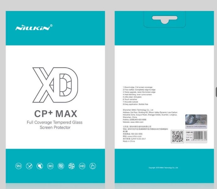 Nillkin Tvrzené Sklo XD CP+MAX Black pro iPhone XS Max - obrázek č. 1