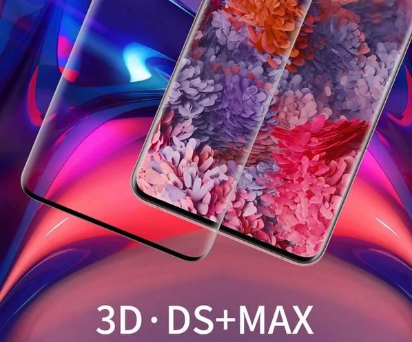 Nillkin Tvrzené Sklo 3D DS+ MAX Diamond Jade Black pro Samsung Galaxy S20+ - obrázek č. 1