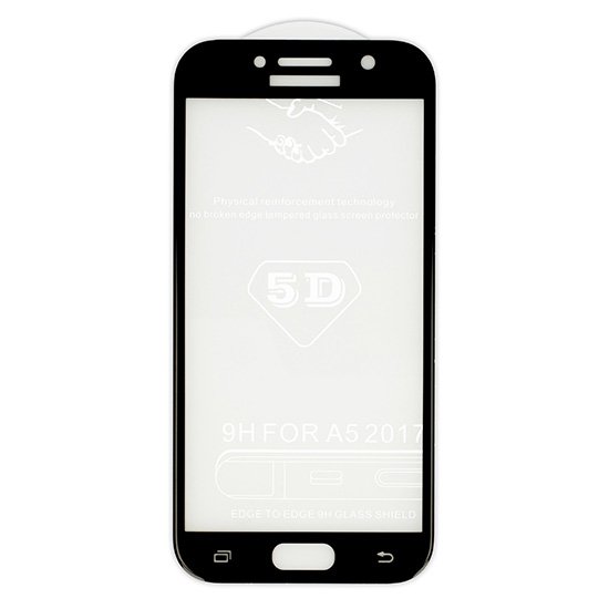 5D tvrzené sklo Samsung Galaxy A5 2017 (A520) Black (FULL GLUE) - obrázek produktu